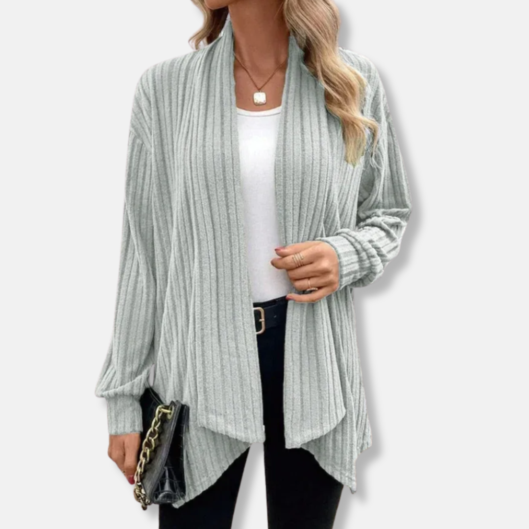 Gilet drapé pour femme
