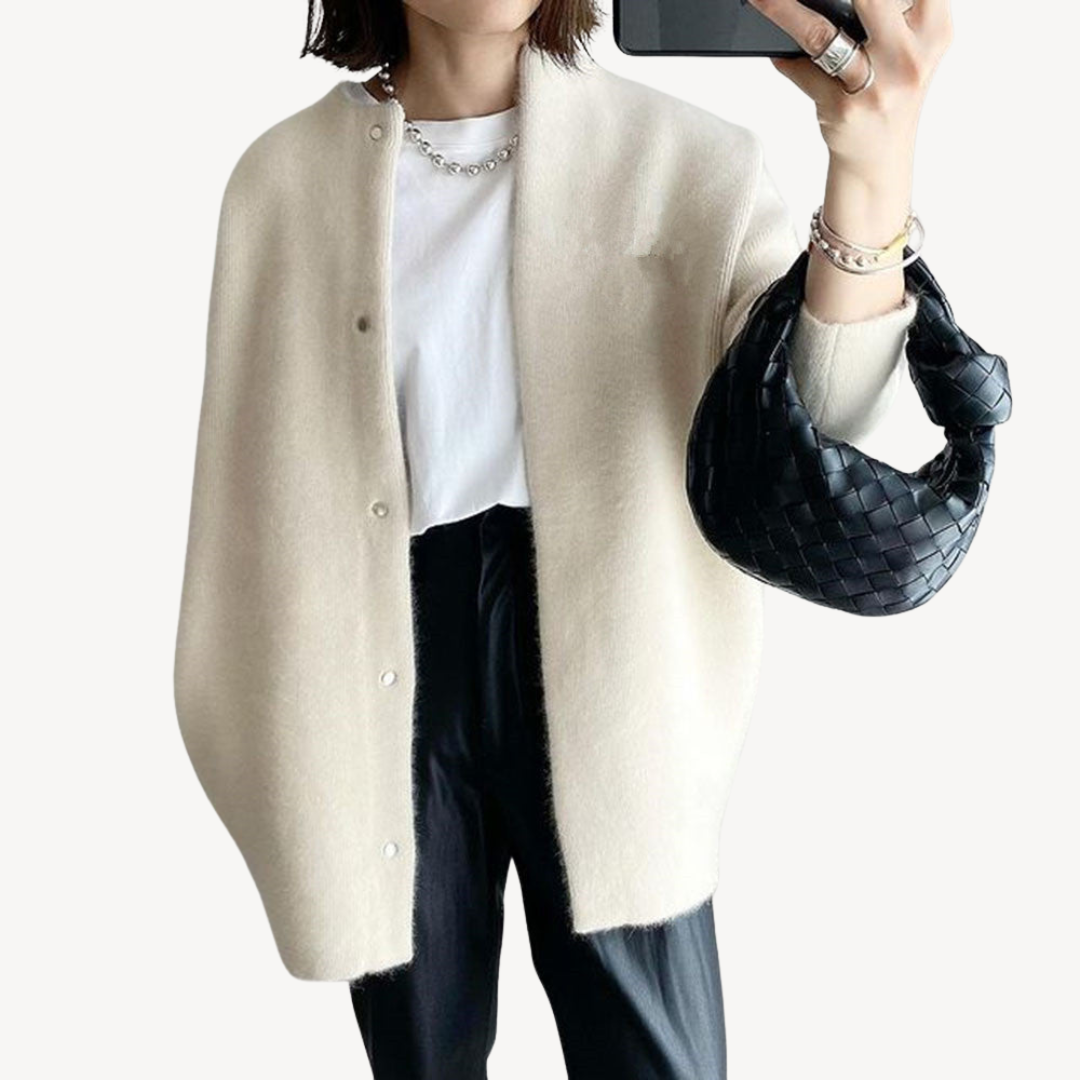 Gilet en cachemire doux pour femme