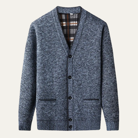 Gilet en maille coupe ajustée pour homme