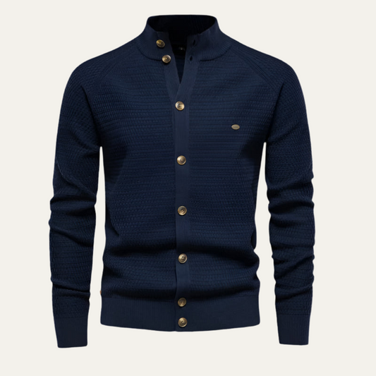 Gilet en maille texturée élégant pour homme