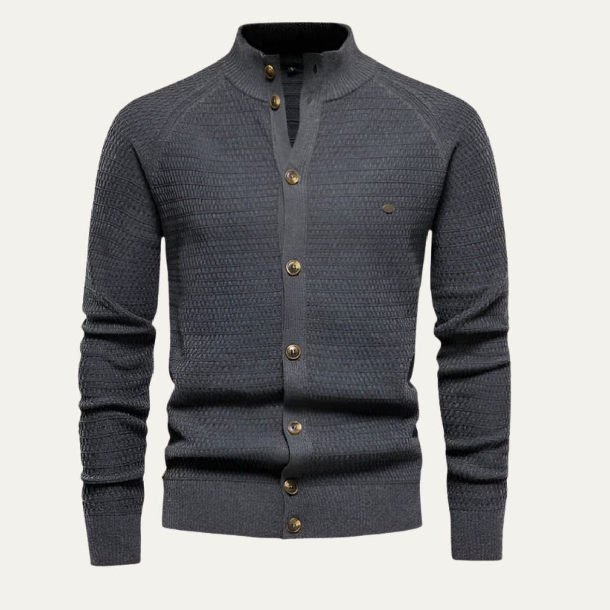 Gilet en maille texturée élégant pour homme