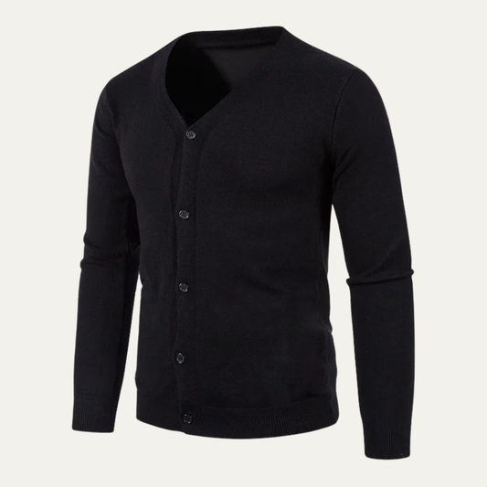 Gilet léger à col en V pour homme