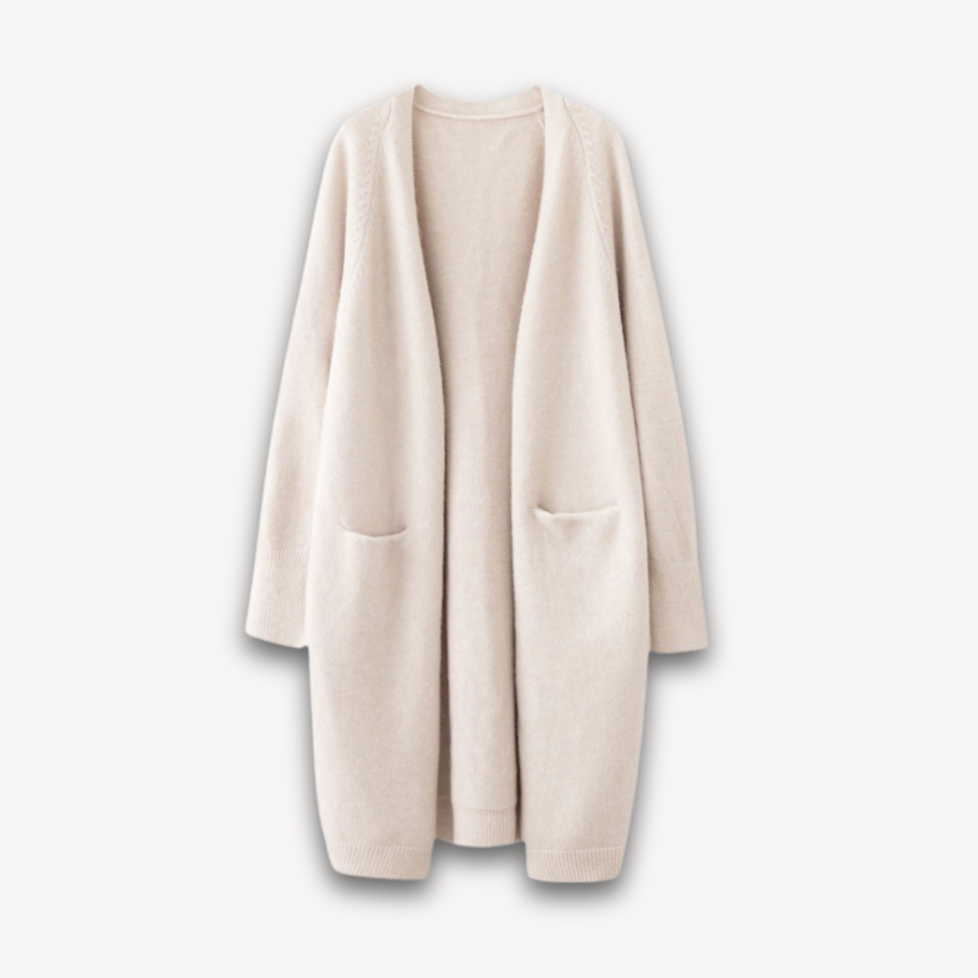 Gilet long décontracté pour femme