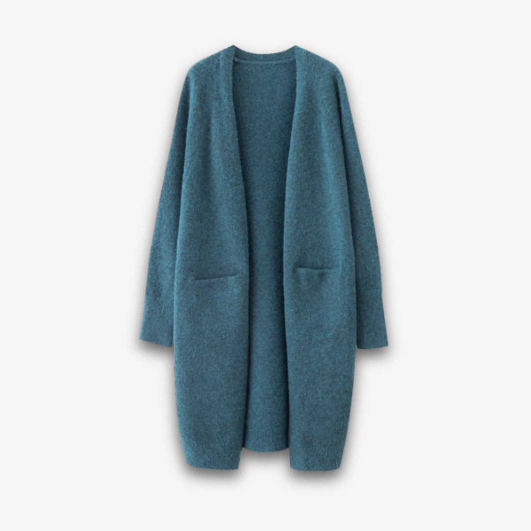 Gilet long décontracté pour femme