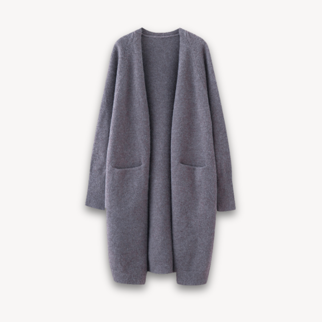 Gilet long décontracté pour femme