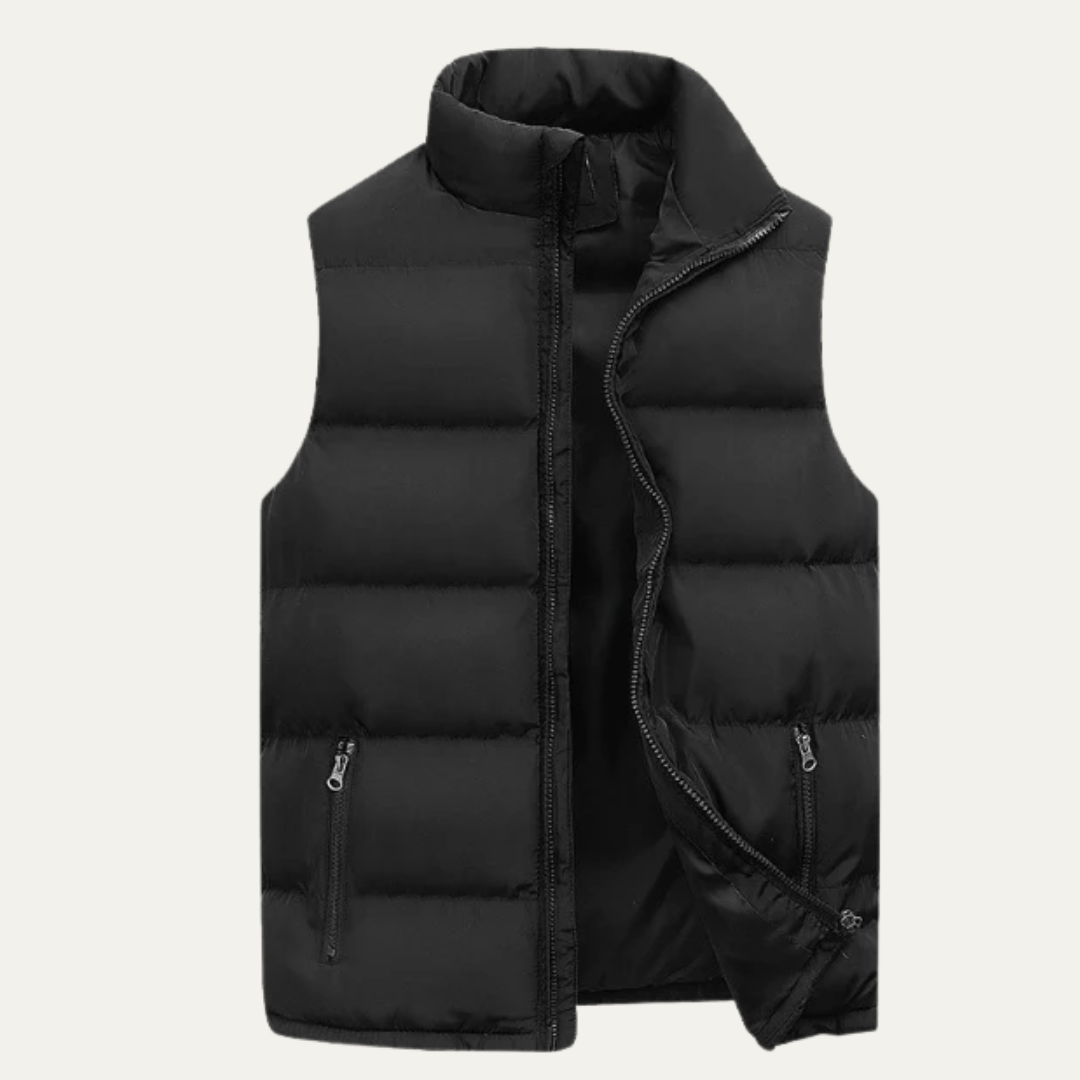 Gilet matelassé zippé pour homme