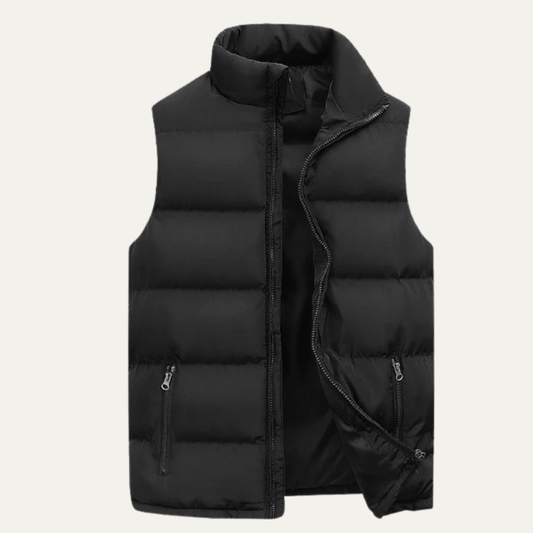 Gilet matelassé zippé pour homme