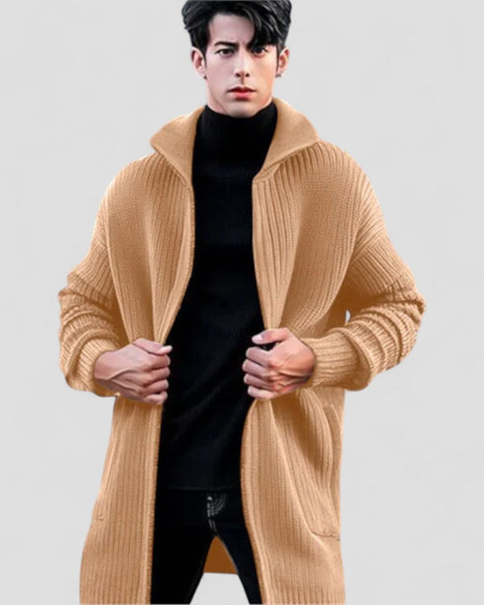 Gilet oversize en grosse maille pour homme