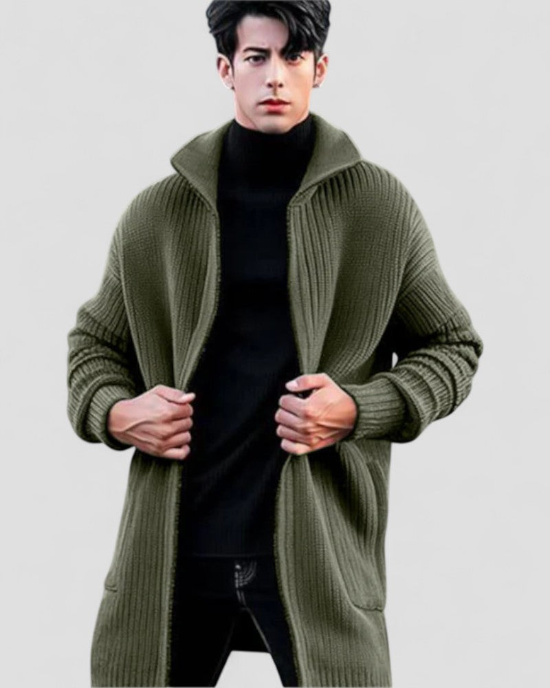 Gilet oversize en grosse maille pour homme