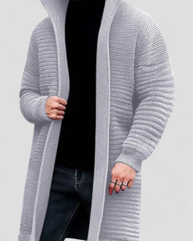 Gilet oversize en grosse maille pour homme