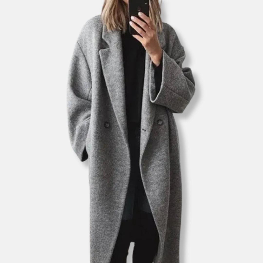 Manteau d'hiver ample et décontracté pour femme
