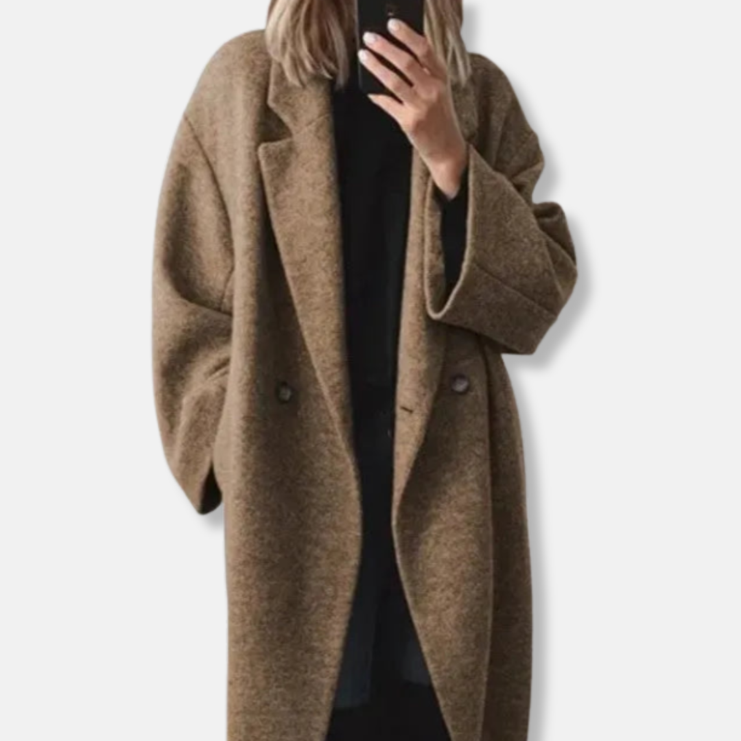 Manteau d'hiver ample et décontracté pour femme