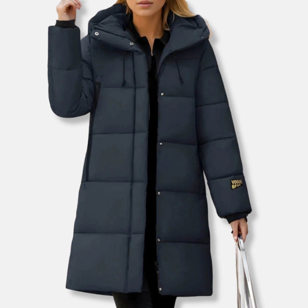 Manteau d'hiver matelassé chaud pour femme
