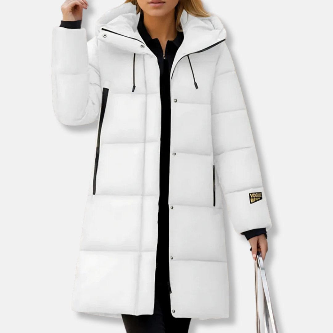 Manteau d'hiver matelassé chaud pour femme