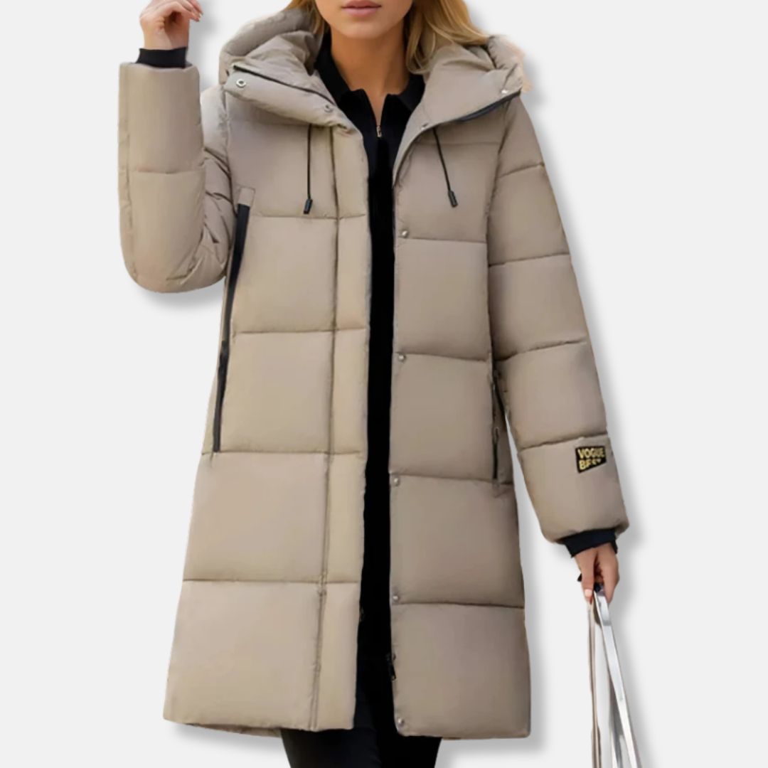 Manteau d'hiver matelassé chaud pour femme