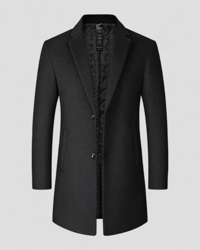 Manteau matelassé sur mesure pour homme, deux boutons