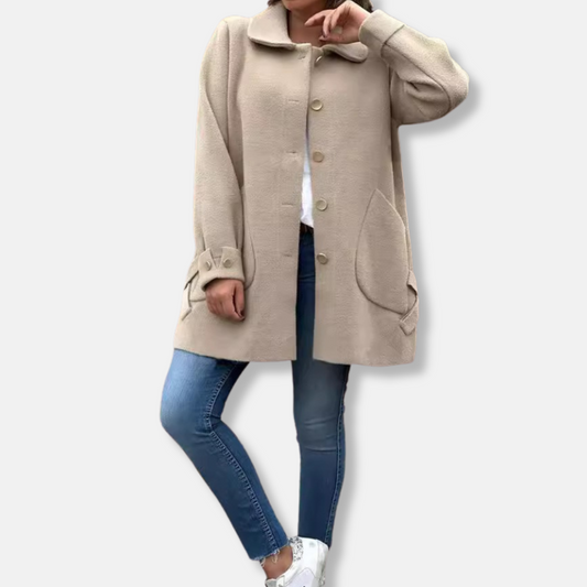 Manteau mi-cuisse élégant pour femme