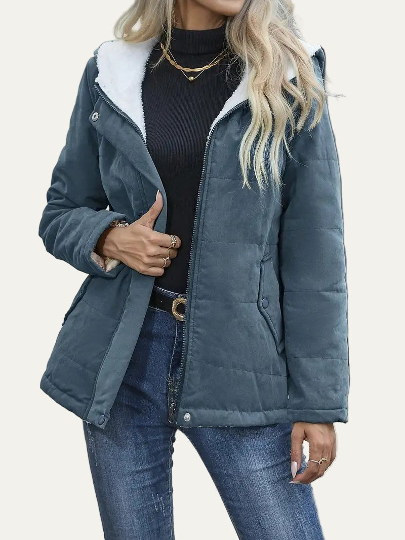Parka isolante décontractée pour femme