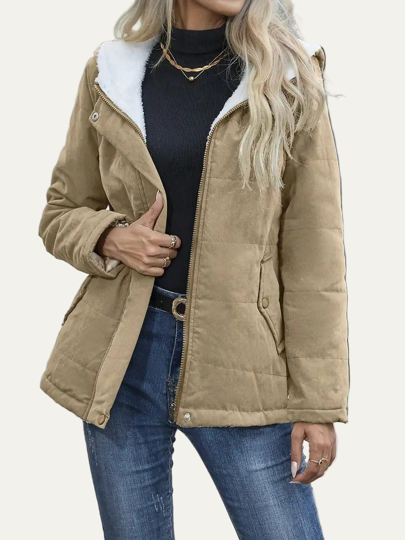 Parka isolante décontractée pour femme