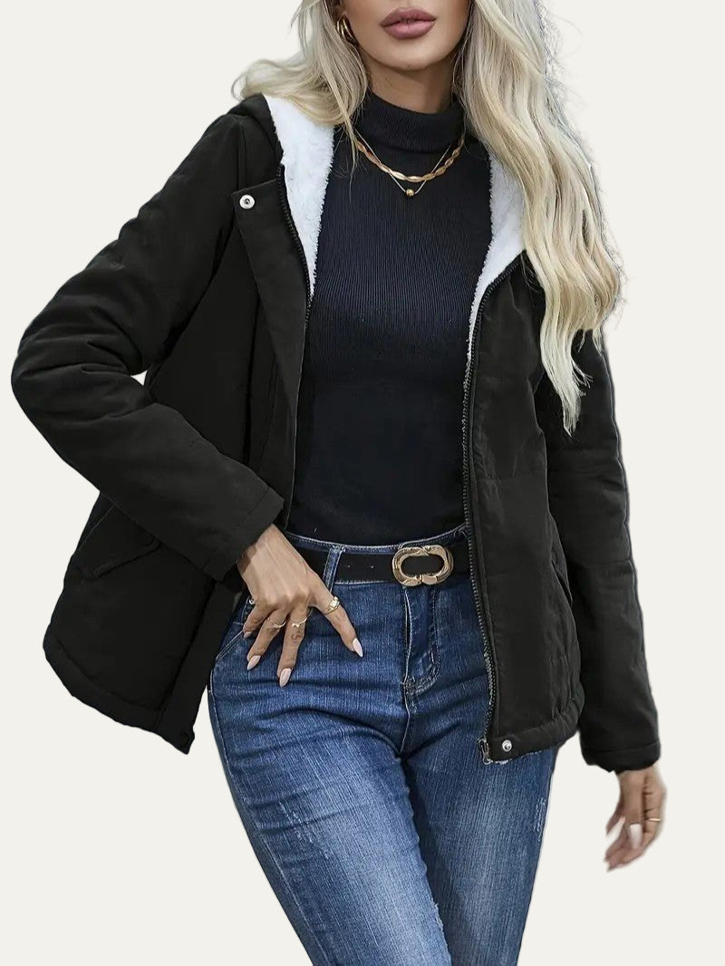 Parka isolante décontractée pour femme