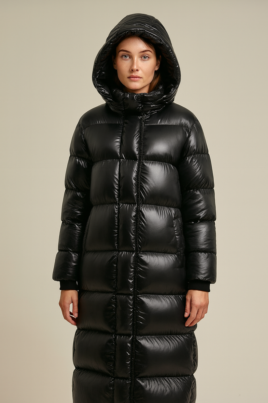 Parka maxi matelassée oversize pour femme