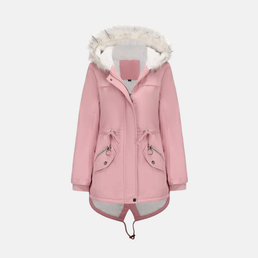 Parka mi-longue chaude pour femme