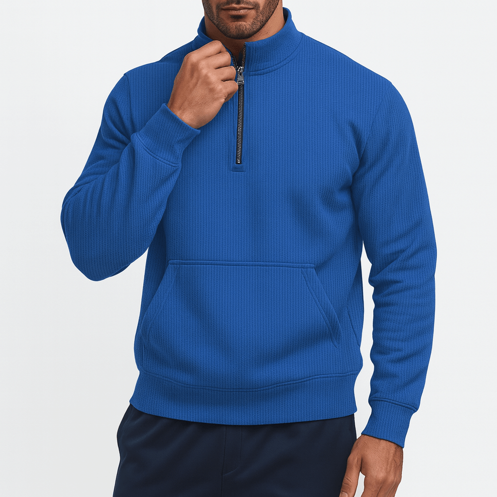 Pull à col roulé chaud pour homme