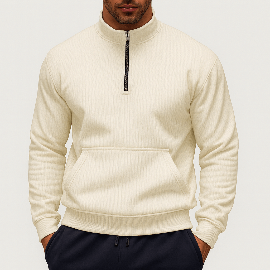Pull à col roulé chaud pour homme