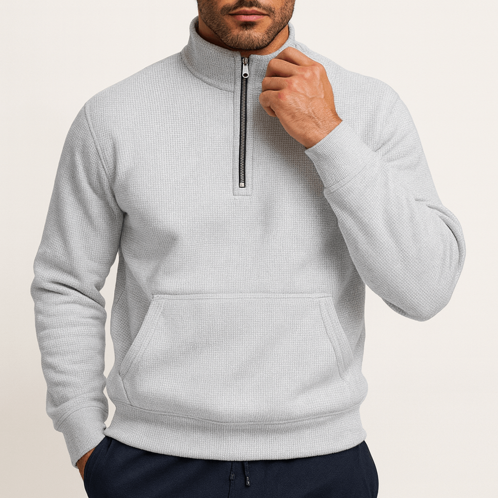 Pull à col roulé chaud pour homme