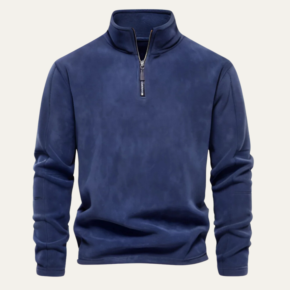 Pull à col zippé pour homme
