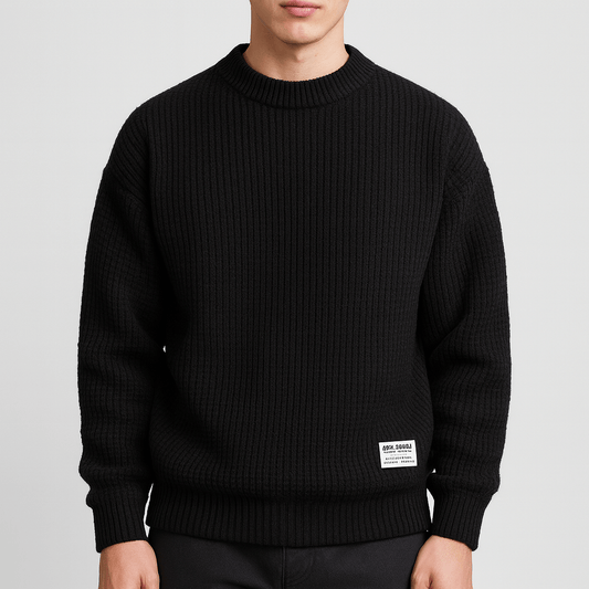 Pull en maille ample pour homme