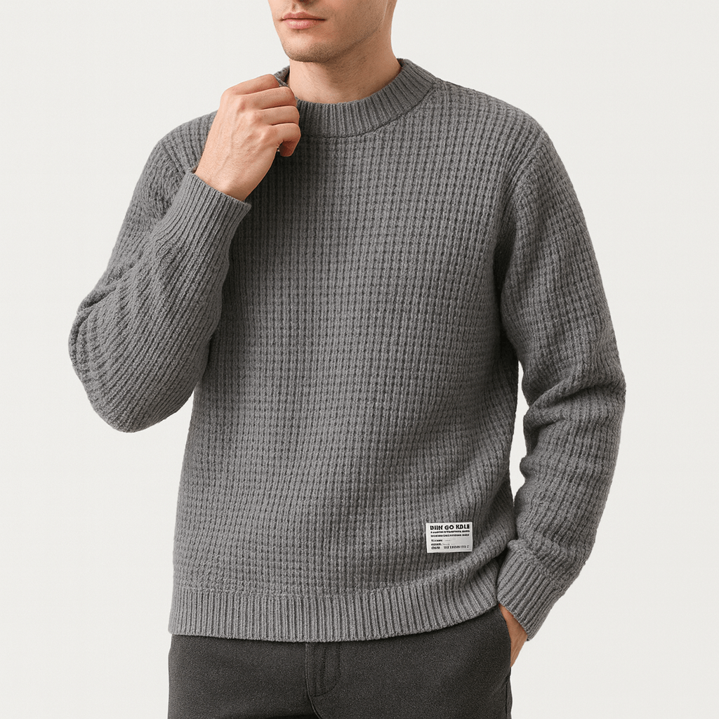 Pull en maille ample pour homme