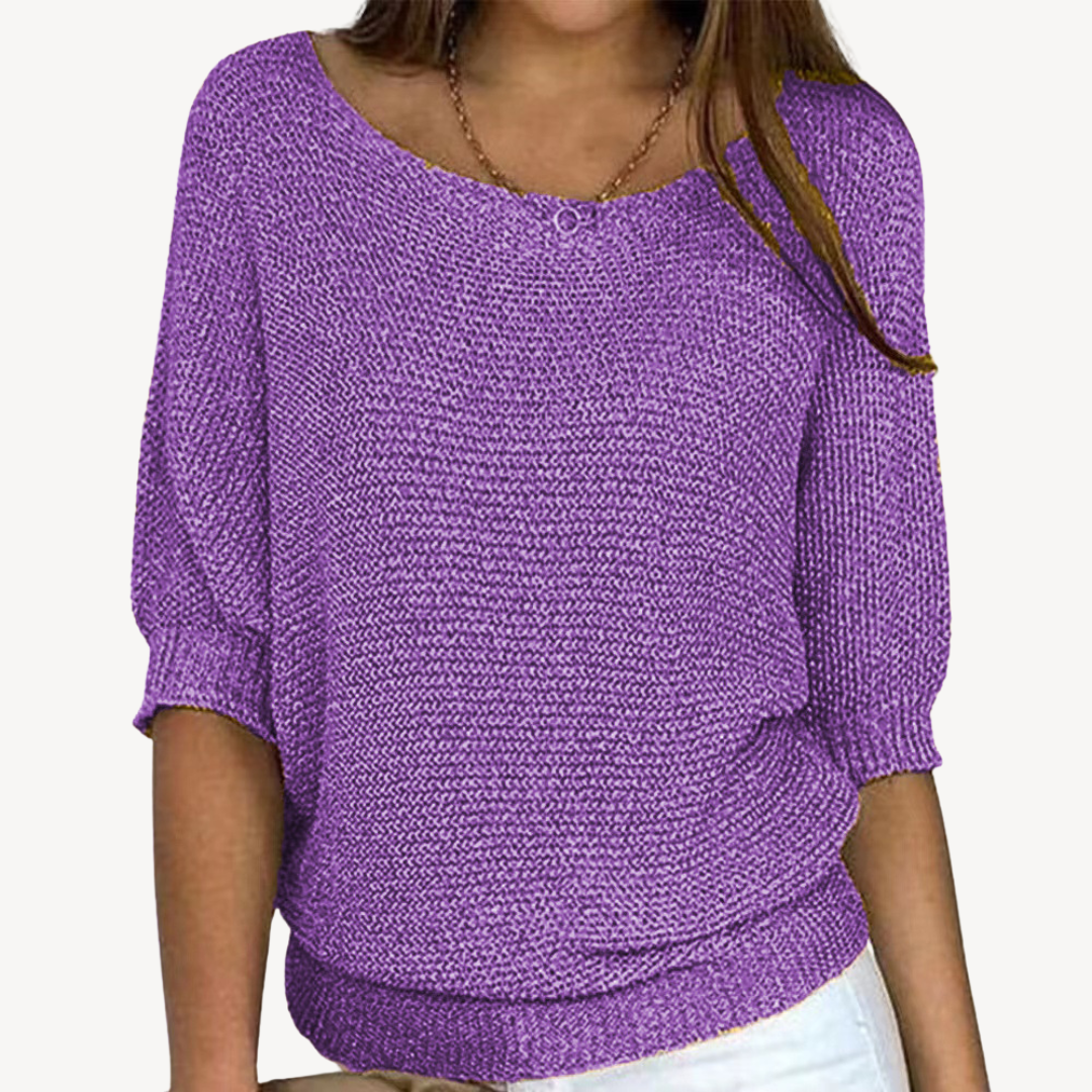 Pull en maille oversize pour femme