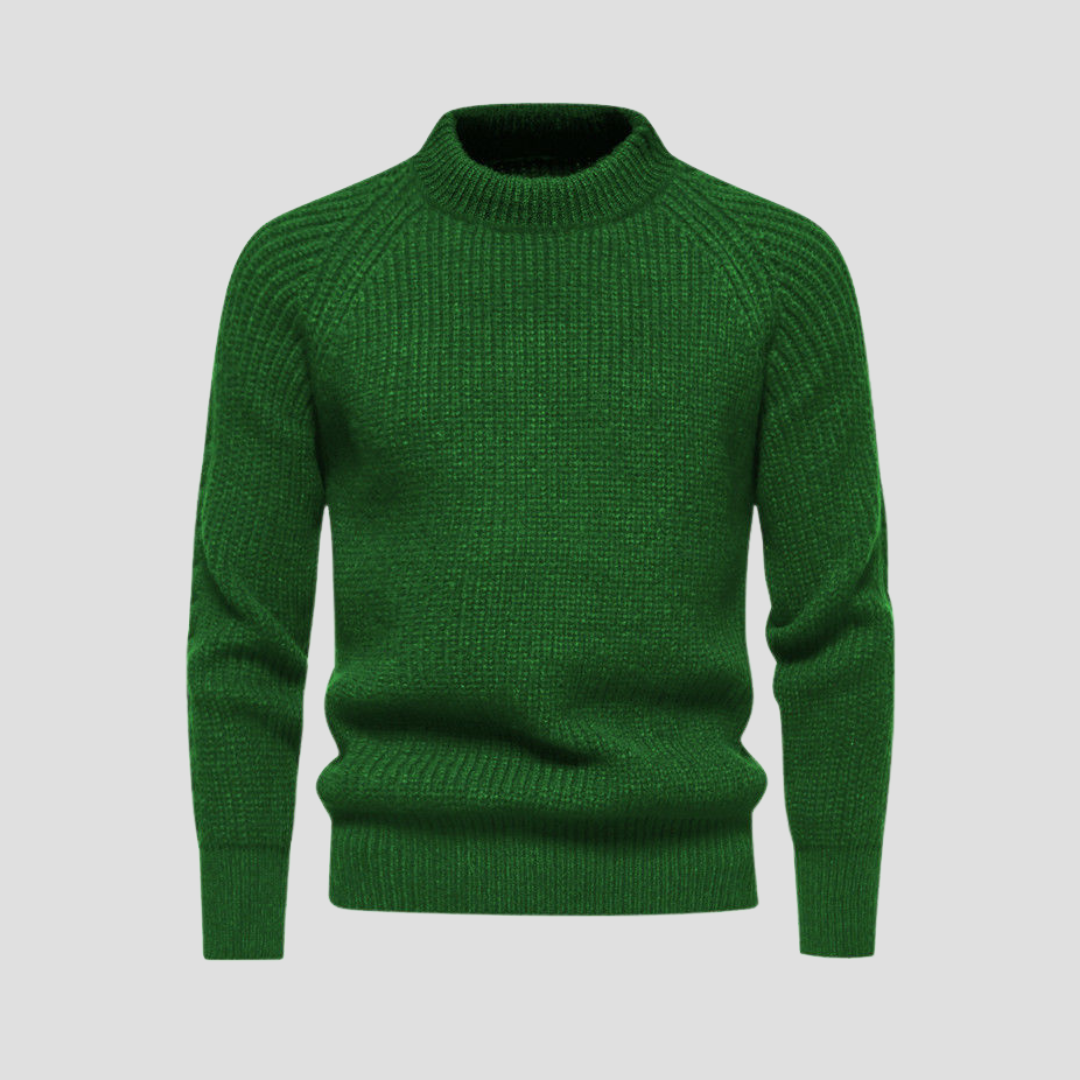 Pull en maille texturée classique pour homme