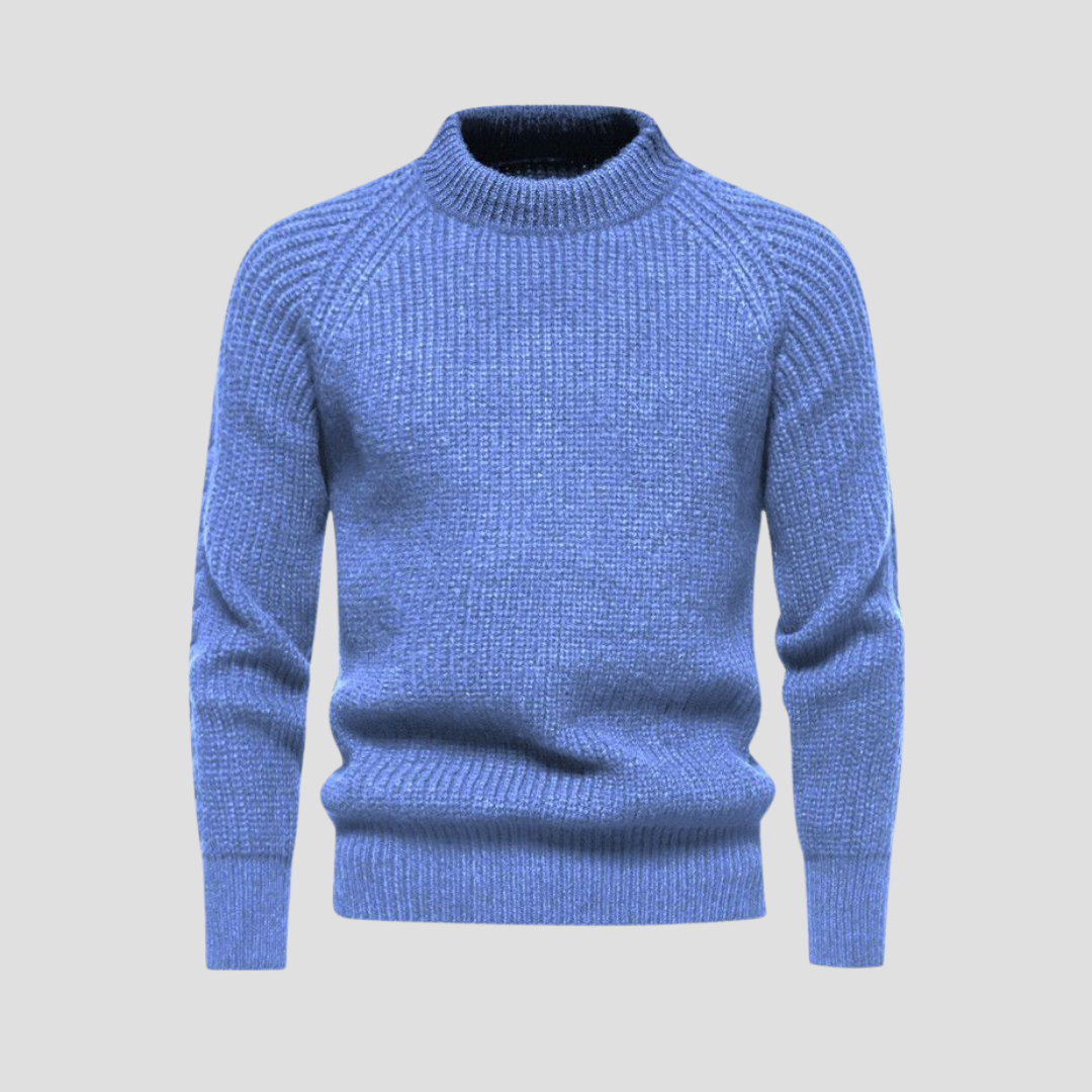 Pull en maille texturée classique pour homme