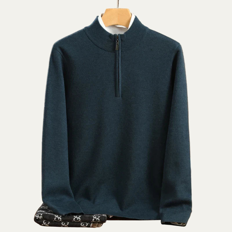 Pull essentiel pour homme en maille fine