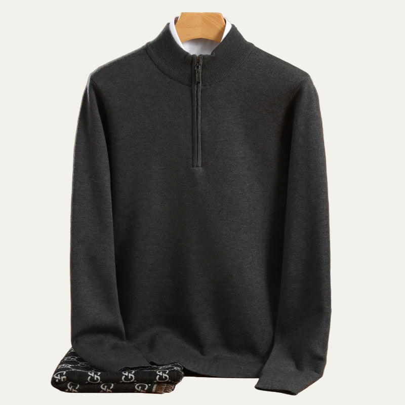 Pull essentiel pour homme en maille fine