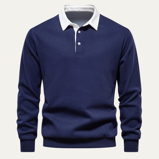 Pull polo décontracté et élégant pour homme
