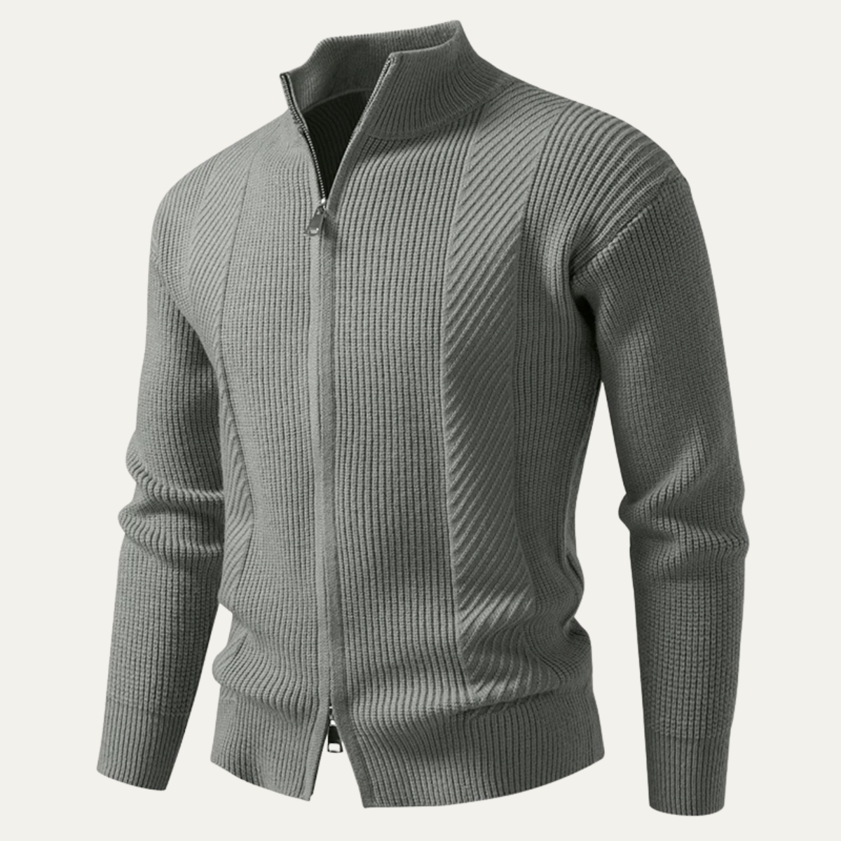 Pull polo en maille pour homme, style décontracté chic