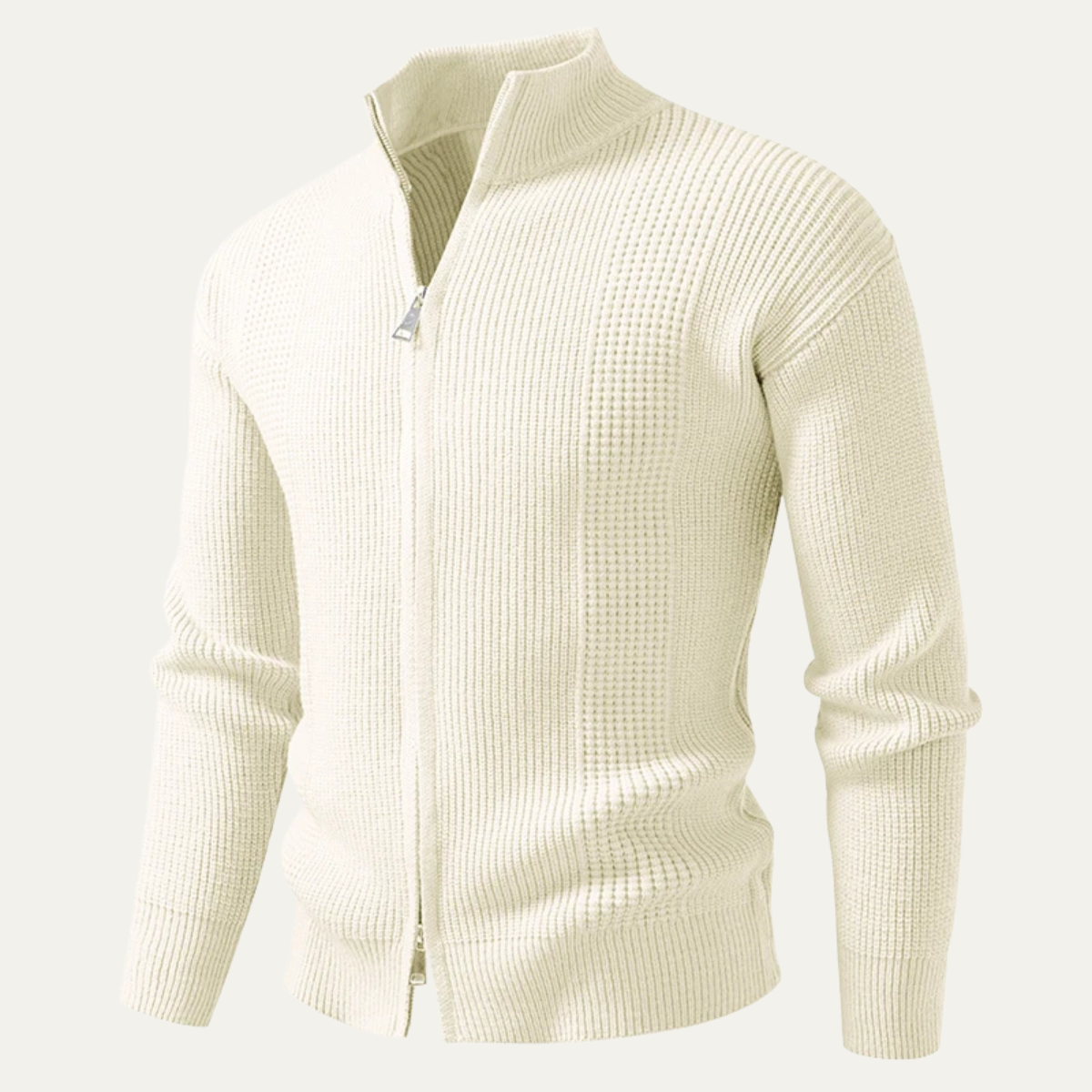 Pull polo en maille pour homme, style décontracté chic