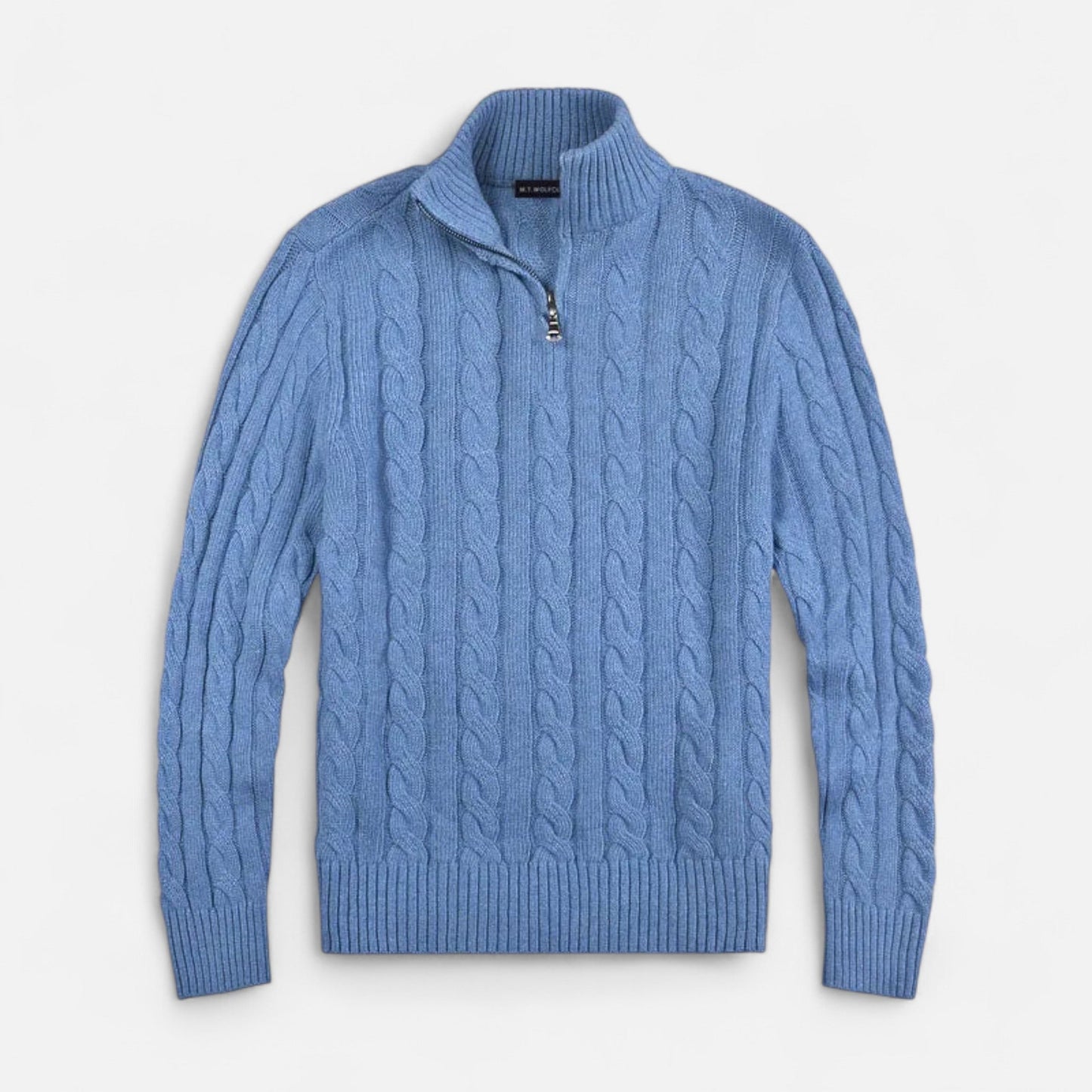 Pull texturé ouvert sur le devant pour homme