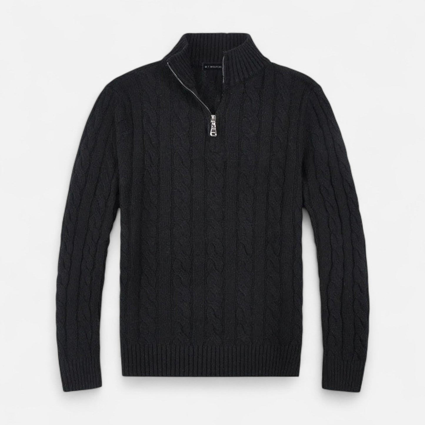 Pull texturé ouvert sur le devant pour homme