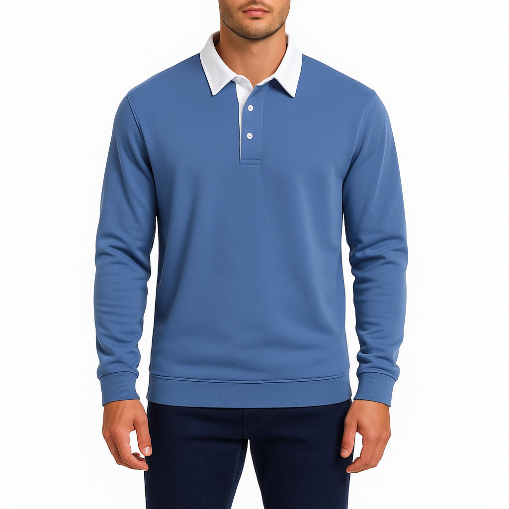 Sweat-shirt polo homme