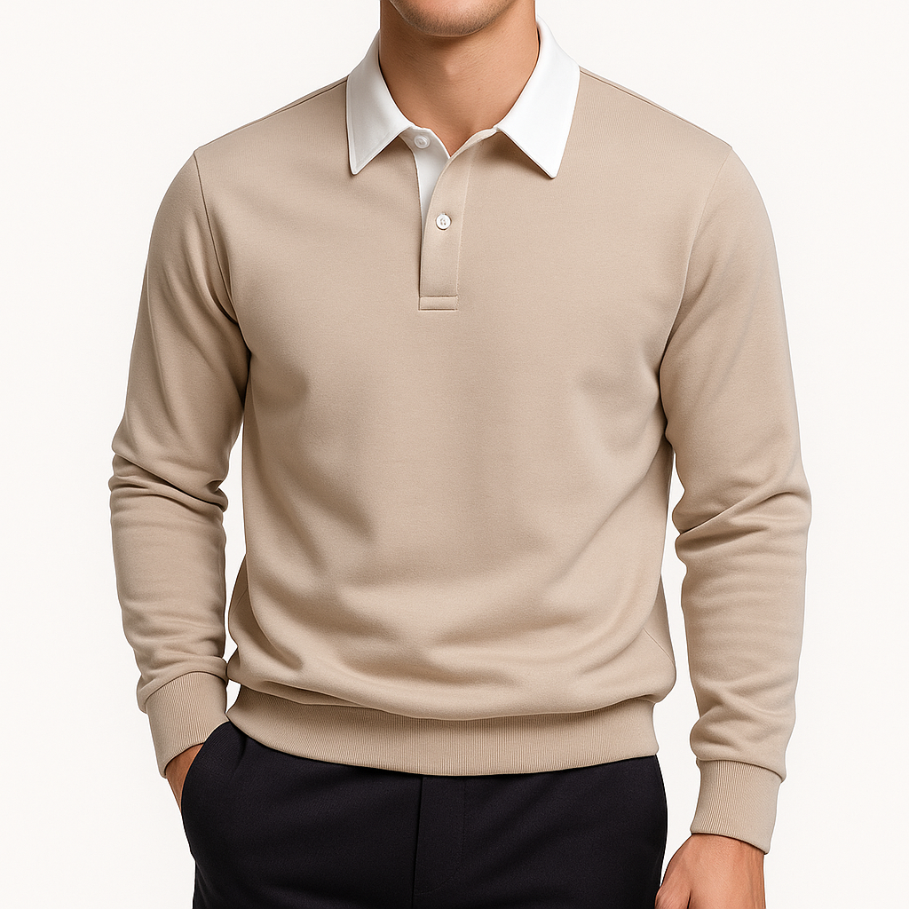 Sweat-shirt polo homme