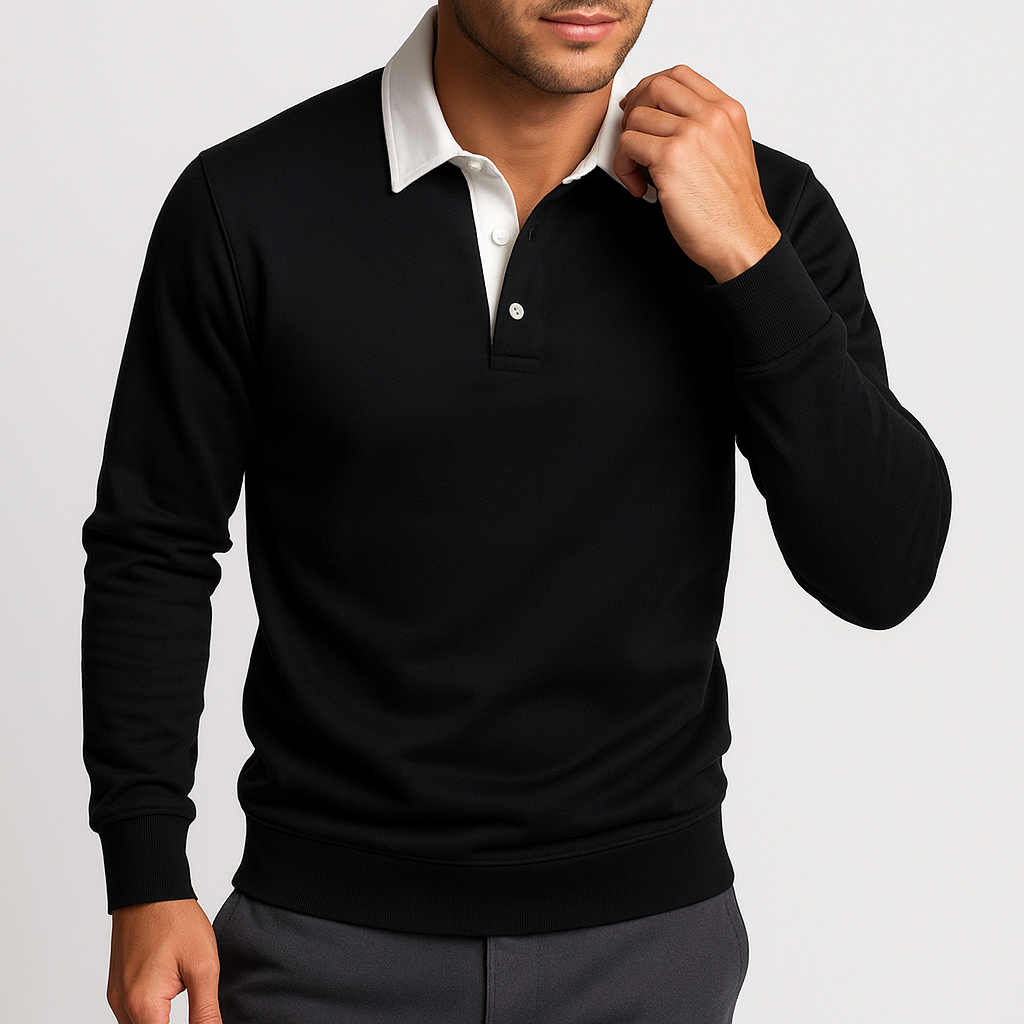 Sweat-shirt polo homme