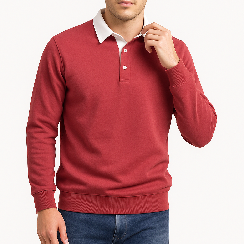 Sweat-shirt polo homme