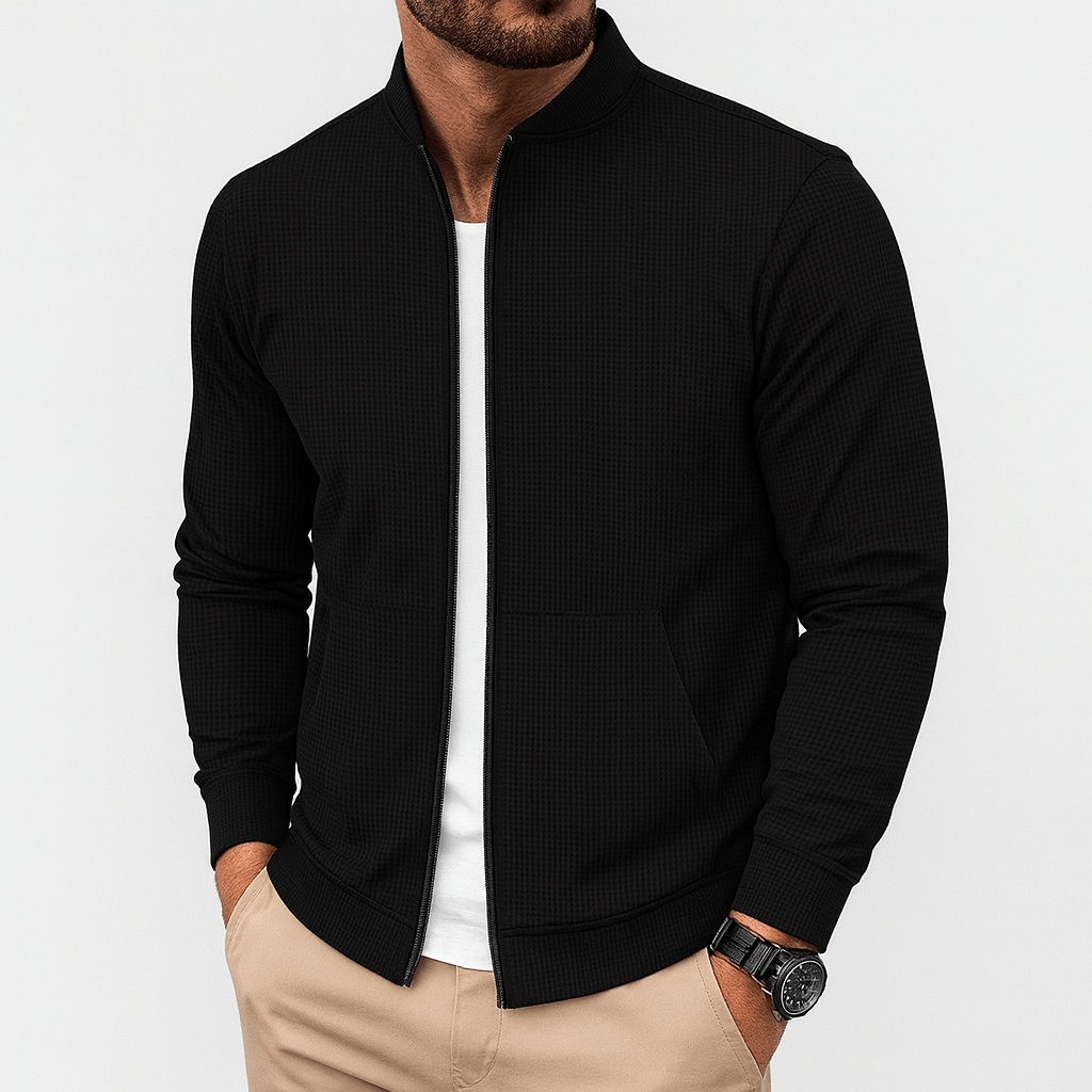 Veste-chemise zippée pour homme