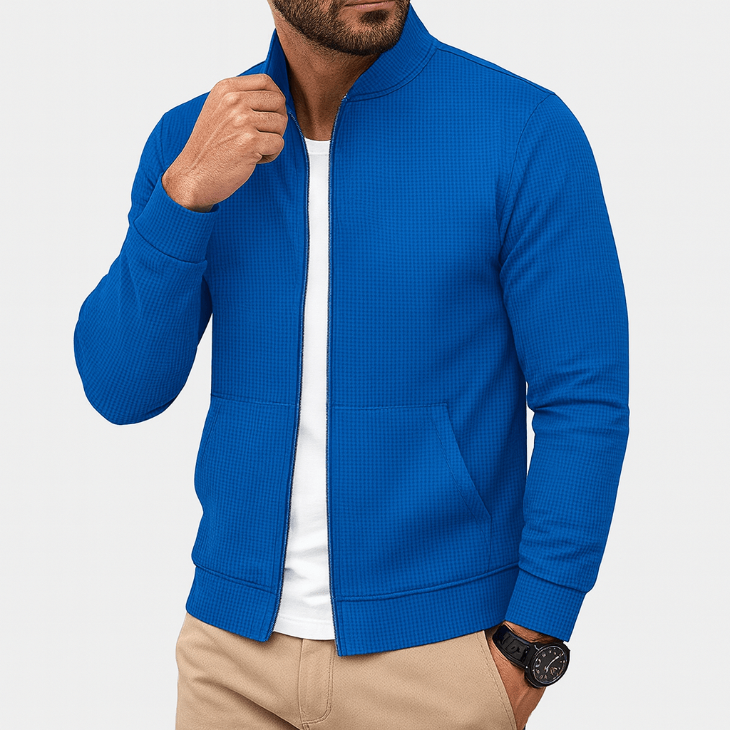 Veste-chemise zippée pour homme