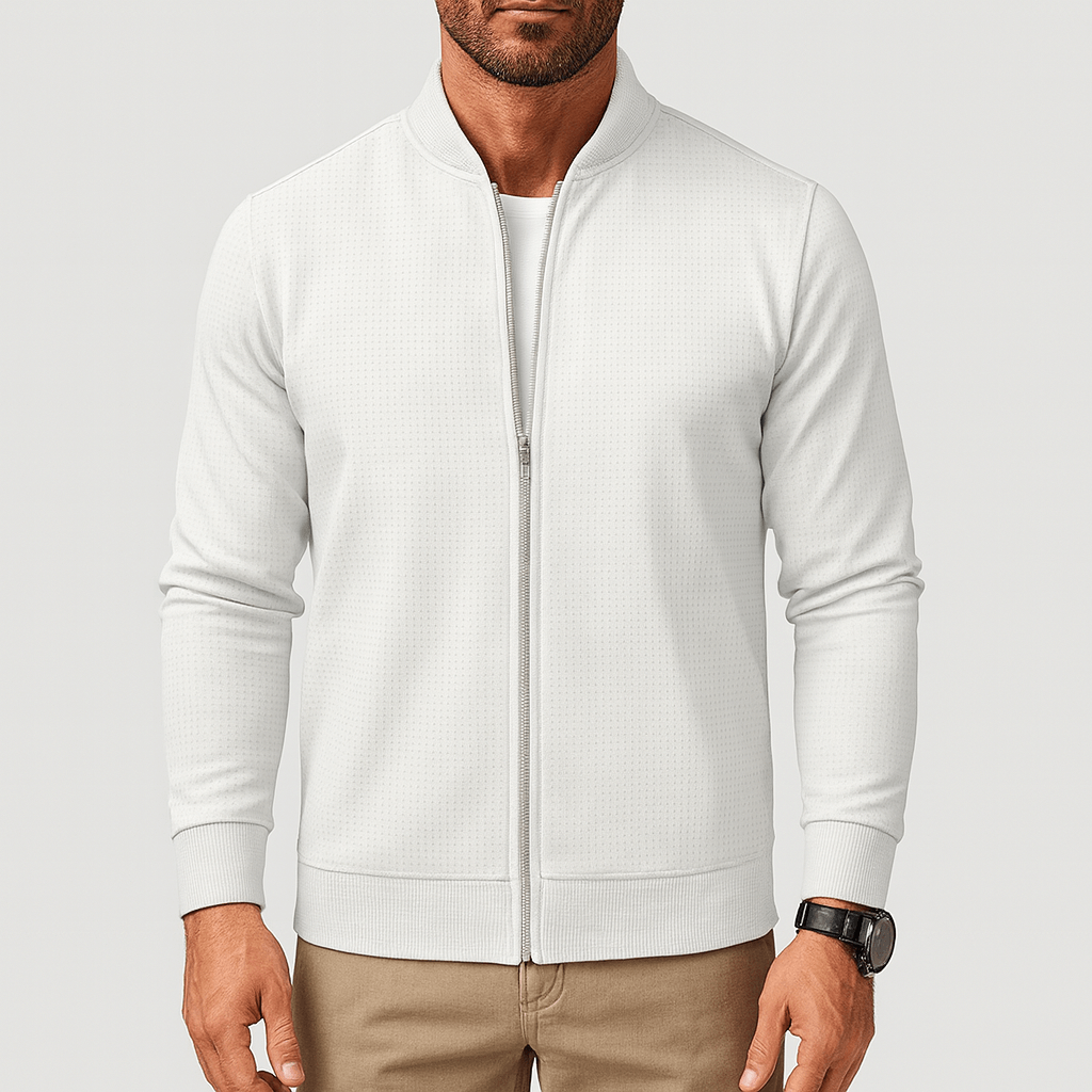 Veste-chemise zippée pour homme