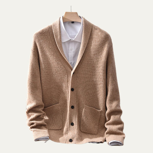 Veste aviateur homme en similicuir doublée de peau lainée